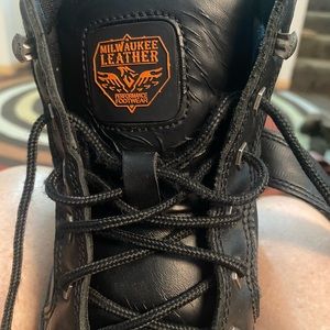 Motorcycle boots, Milwaukee Leather Performance footwear, size 11 women, Harley